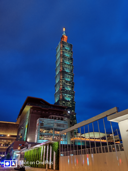 台北101大楼夜景 一加7 Pro行摄台湾:用一双善于发现美的眼睛留住光阴