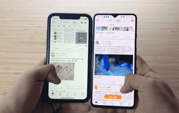 iPhone 11/一加7T滑动流畅度对比 全系标配90Hz 一加7T告诉你什么是真正的流畅顺滑