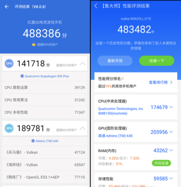 红魔3S跑分 御风神技的红魔3S:全面释放“红魔基因”的天生强悍