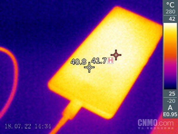 iQOO 10 Pro充电过程中整机背板最高温度为41.7℃ iQOO 10 Pro评测:200W快充足以改变我们的生活方式