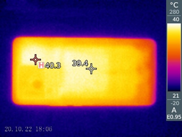 iQOO Neo7的背板最高温度为40.3摄氏度 iQOO Neo7评测:旗舰硬件加持 性能用户们的新惊喜