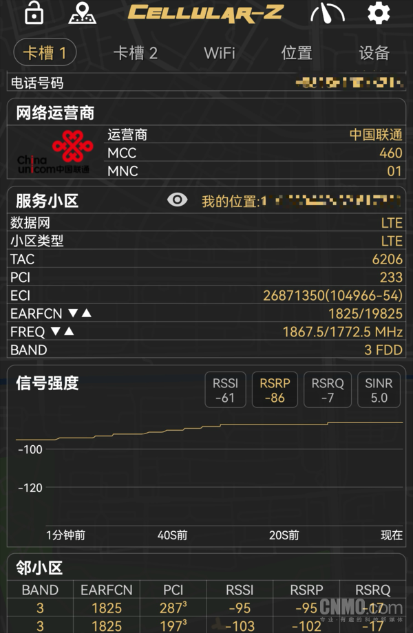 华为P50 Pro信号强度(数字越小信号越好) 华为P50 Pro评测:渺小如我 也曾被它装饰过自己的梦